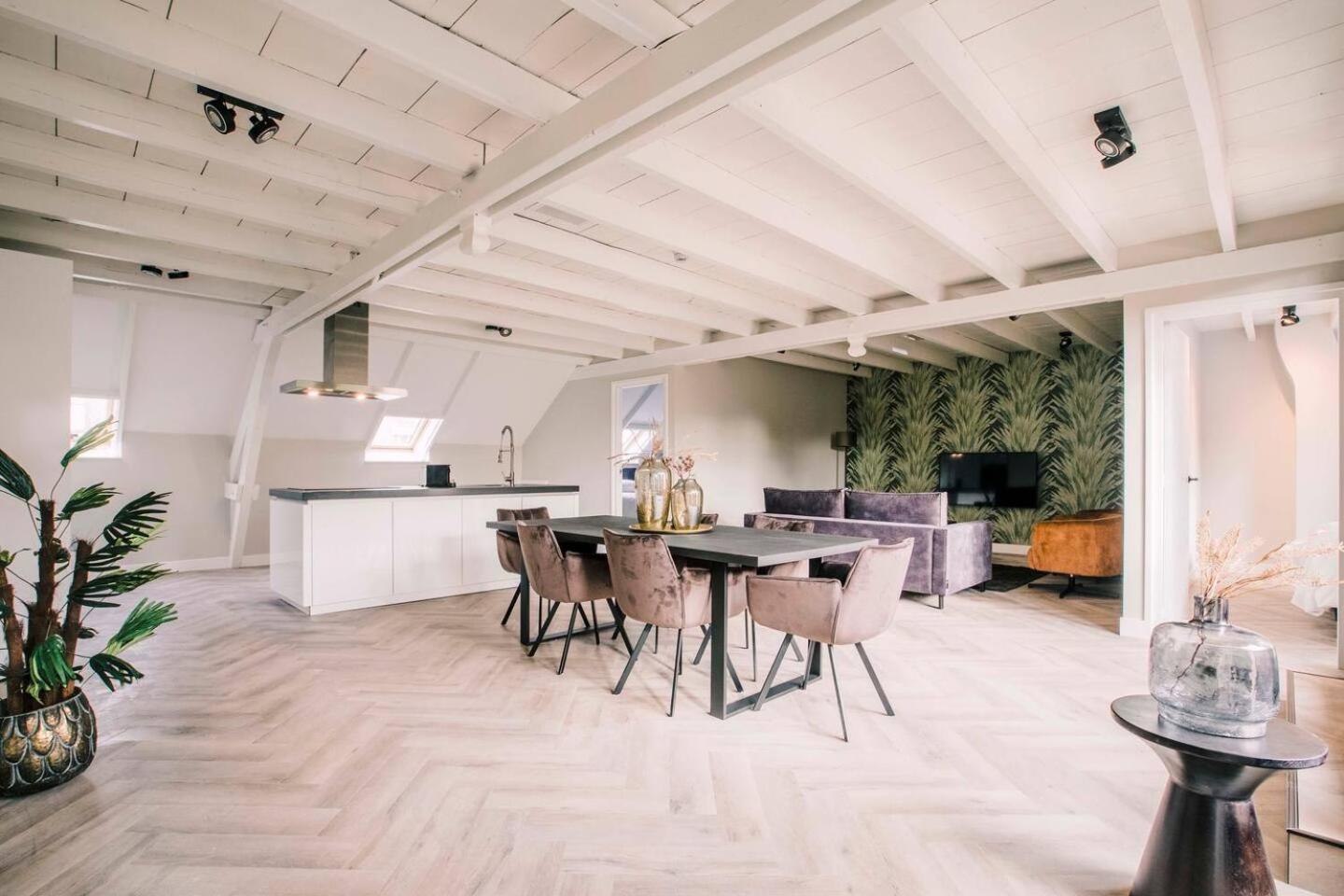 Stadsvilla Luxurious 3 room loft met airco Willem 2 Tilbourg Extérieur photo